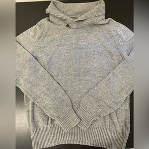 Urban Pipeline 100% Cotton *Excellent Cond.* Knit Shawl Collar Sweater. Size L